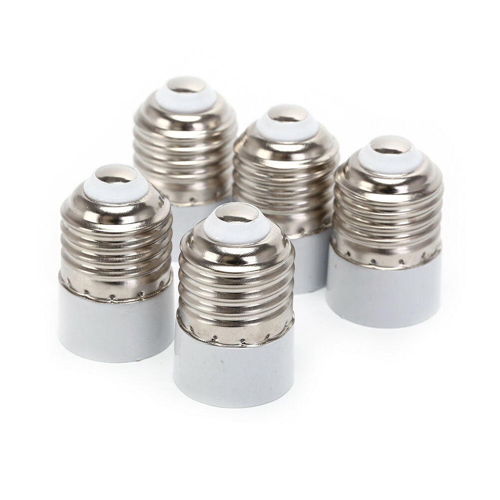 5Pcs/lot E27 to E14 lamp Holder Converter Socket light Bulb Base type Ada.l8