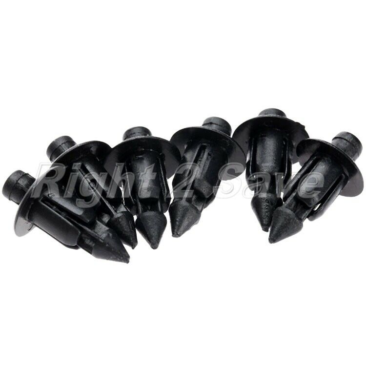 50pcs Black ATV Fairing Clip Rivets For Suzuki Hayabusa GSXR 1300 1000 750 600