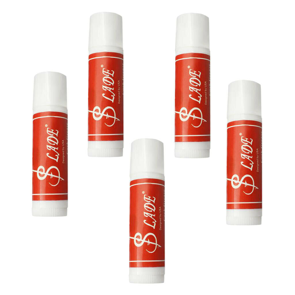 5pcs Cork Grease Woodwind Instruments Clarinet Saxophone Parts New White