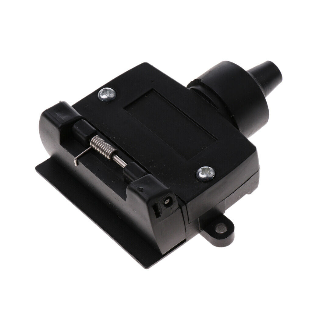 7 Pin Flat Trailer Female Plug Connector Socket Truck