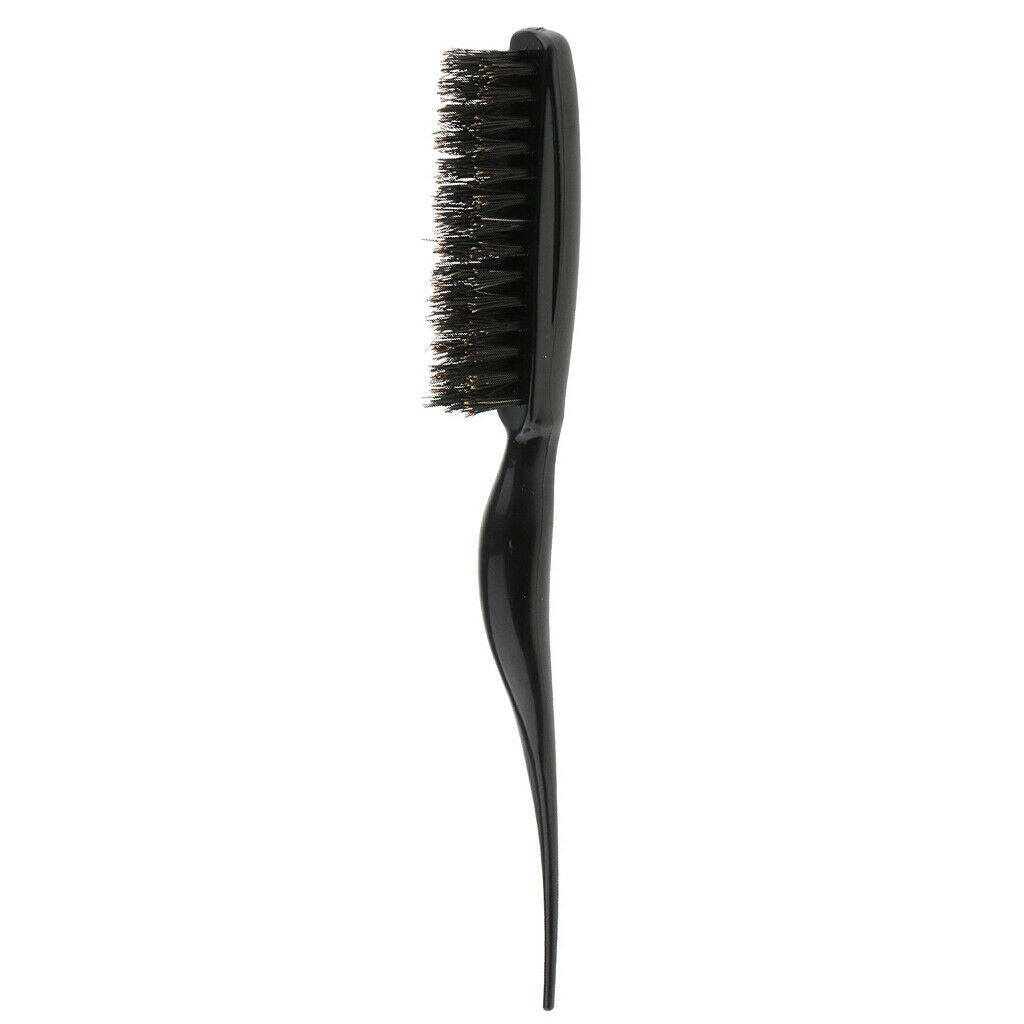Professional Detangling 3 Rows Tease Comb Brush Back Comb Brush