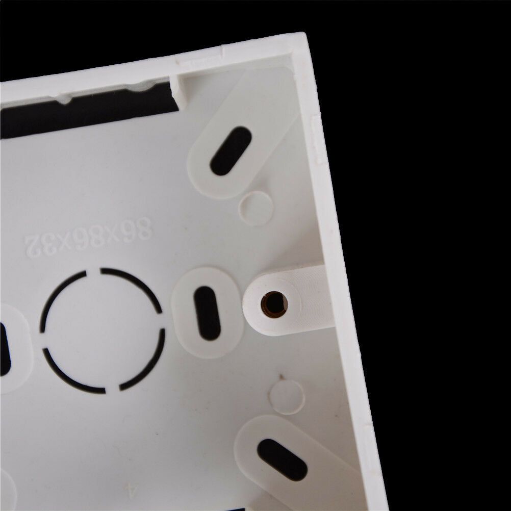 2pcs Cassette Universal White Wall Mounting Box M.l8
