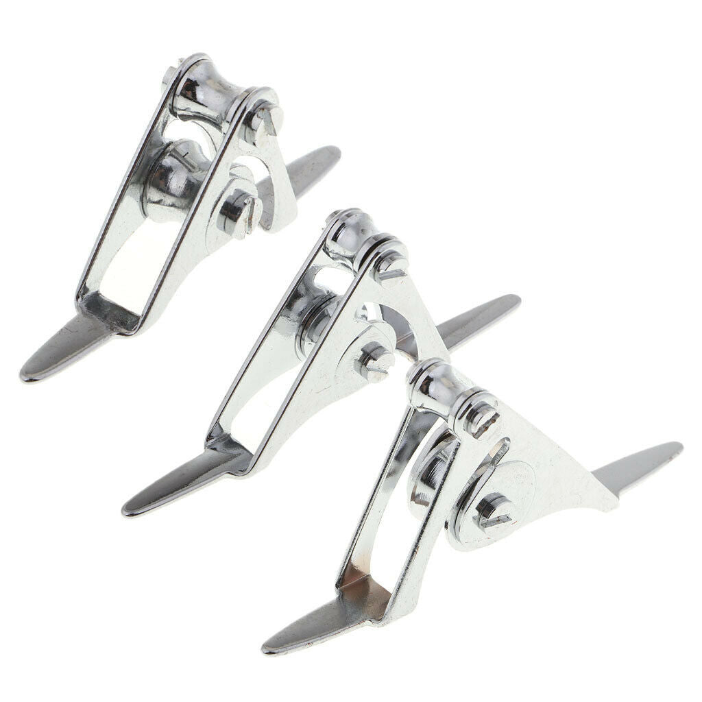3Pcs Heavy Duty Saltwater Fishing Rod Guide Rings Baitcasting Repair Parts