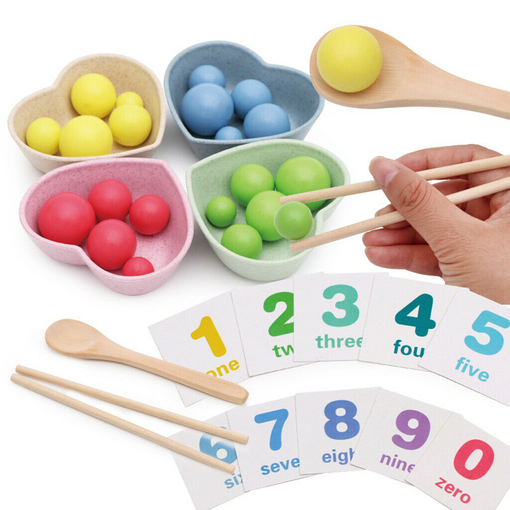 Kids Practice Chopstick Training Math Start Educational Learning Toys Gift
