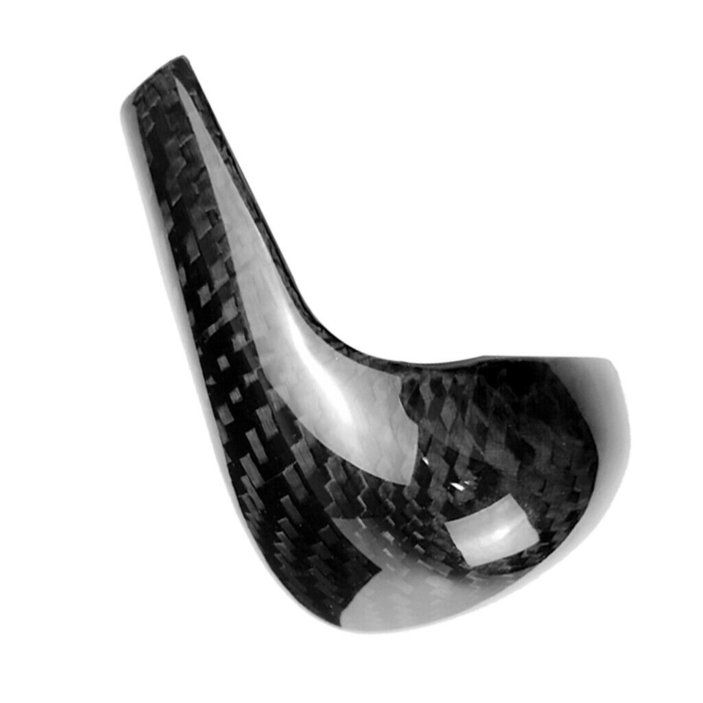 Carbon Fiber Gear Shift Knob Cover Level Head for Audi A4/A6L/Q5/Q7/A5