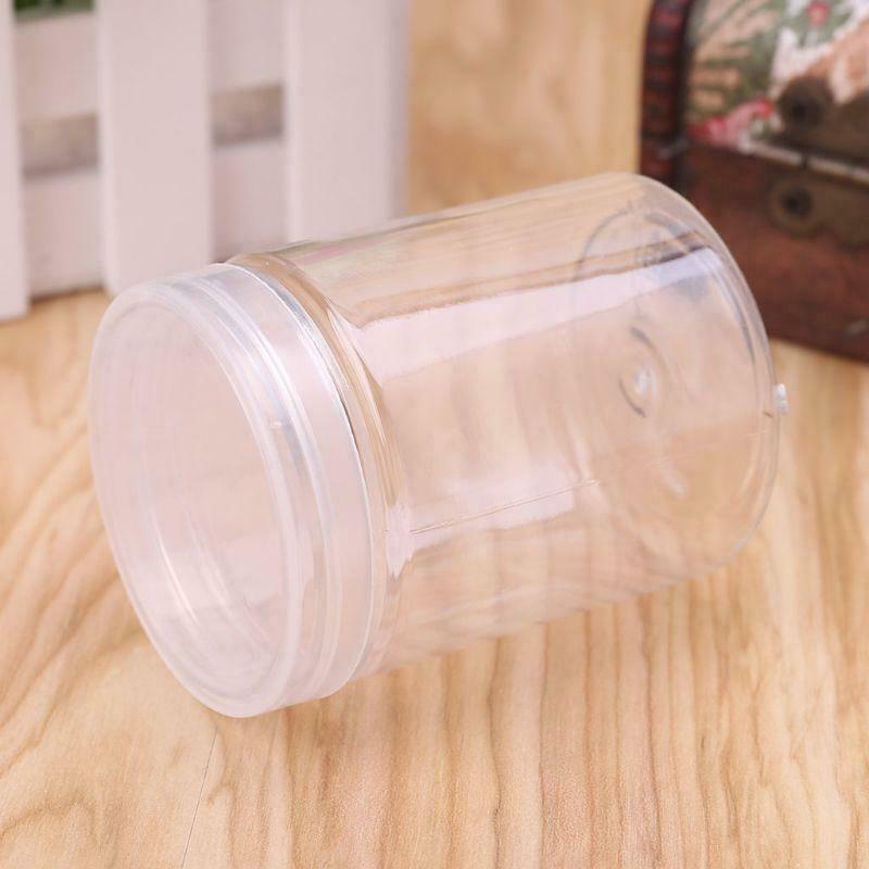 150ml Round Clear PET Container Jar Pot Bottle For DIY Slime Clay Makeup Cosmeti