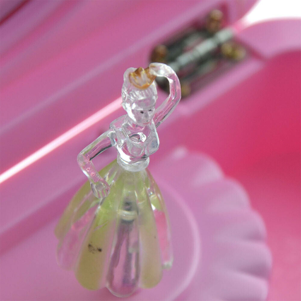 Music Boxes for Girls Musical Jewelry Storage Box with Spinning Ballerina