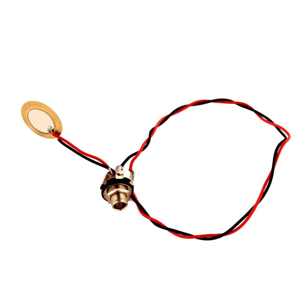 Piezoelectric Transformer Pre-Wired Amplifier With Piezo Spindle Pickup