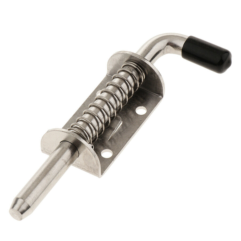 4pcs Cabinet Furniture Spring Latch Barrel Bolt Carriage Accessory with Axle