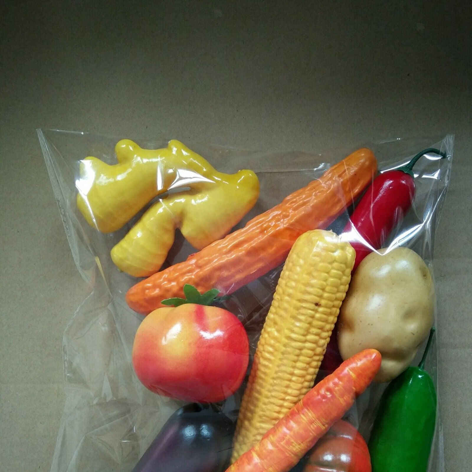 Baoblaze 20x Artificial Vegetables Fruits Store Display Photography Prop