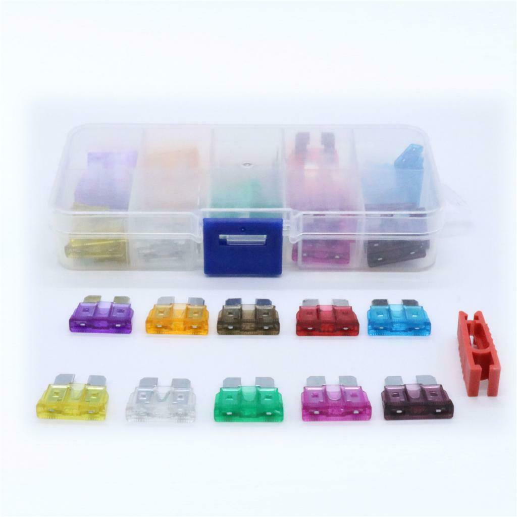 50pcs ATO  Fuse Assortment Set Auto Car Truck Motorcycle Fuses Kit