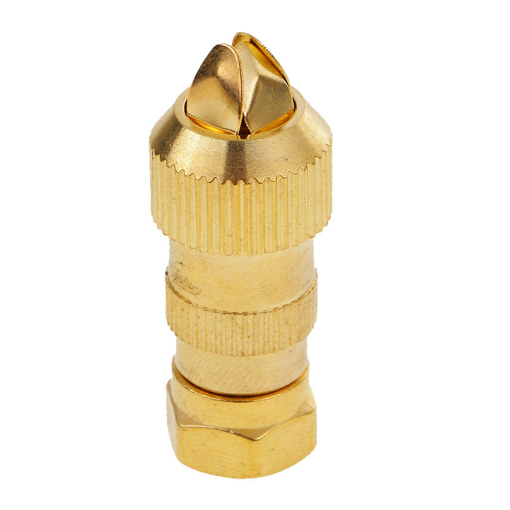 5x F Type Coaxial TV Aerial  Coax Male Plug Connector Plug For RG6 RG59