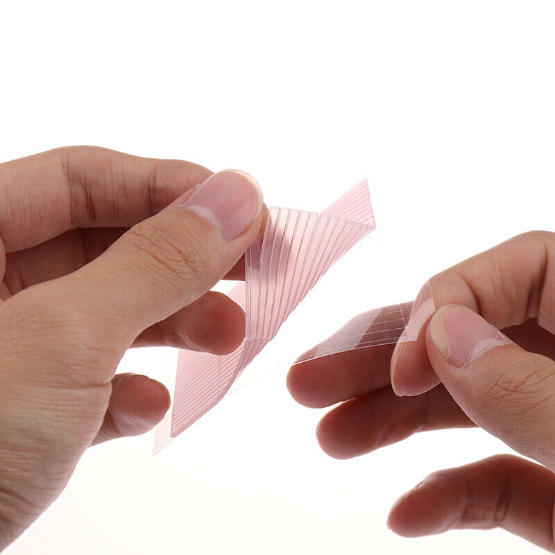 572pcs Invisible Fiber Double Sided Adhesive Eyelid Stickers Eye Tapes Pull w Ad