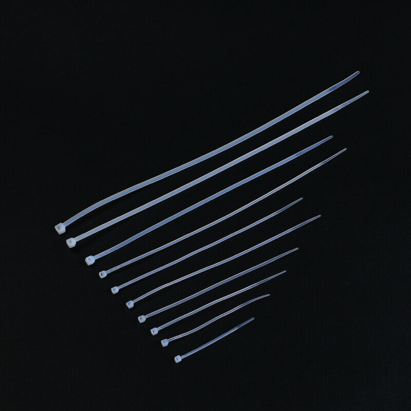 100pcs Nylon cable ties Package 3*60/80/100/120/150/200 4*150/250 5*250