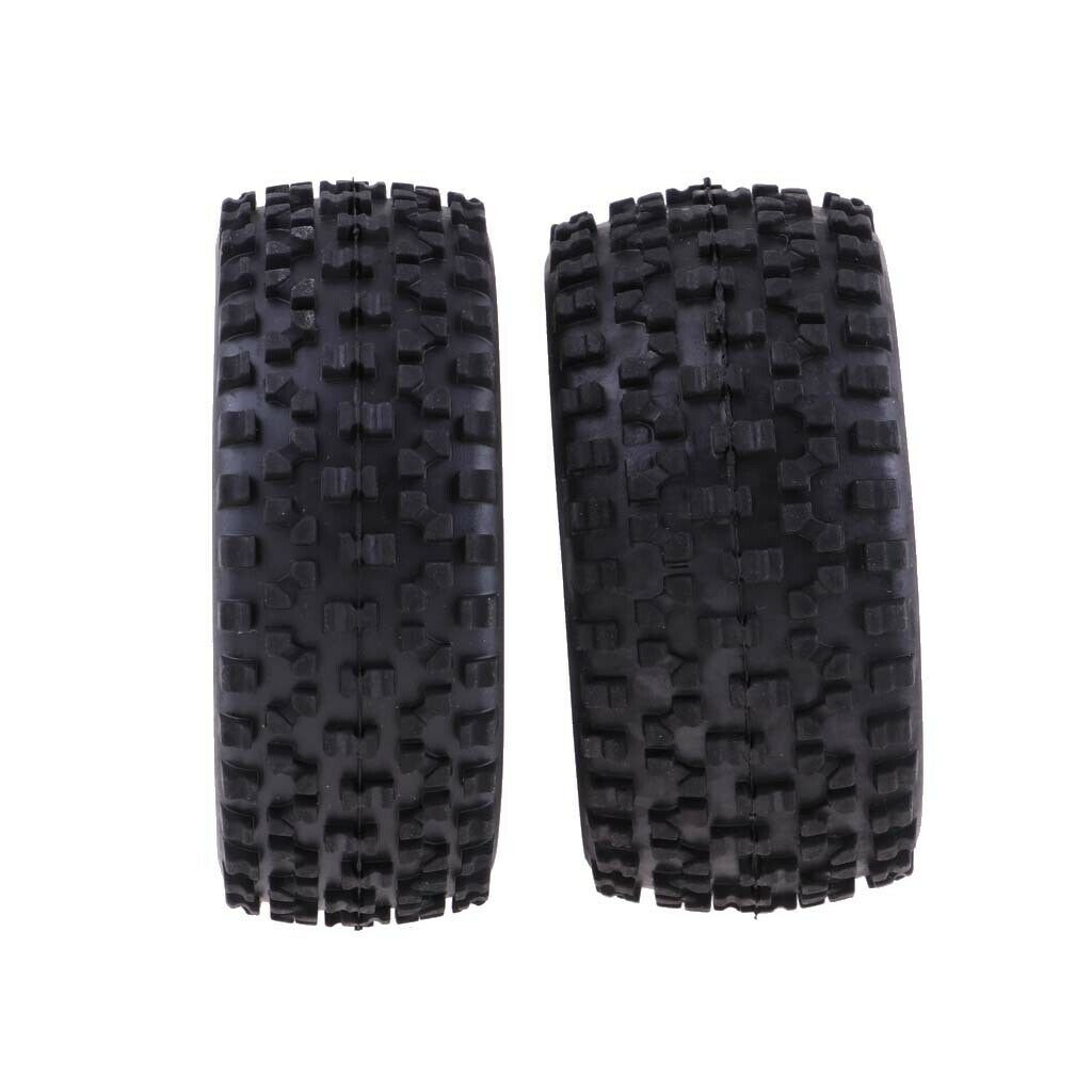 4 Pieces 1/10 Wheel Rim Tires for Hsp Redcat  hpi RC4WD AXIAL RC Car