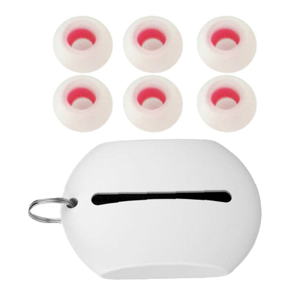 7X Headphone Headset Earphone   Soft Silicone Earplug for Power pb2.0
