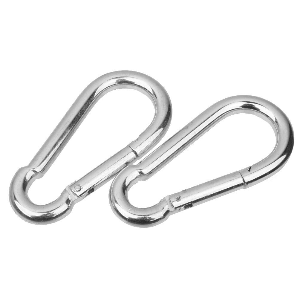 Swing Set Accessories - Quick Link Spring Clip, 1 Pair Stainless Steel Snap
