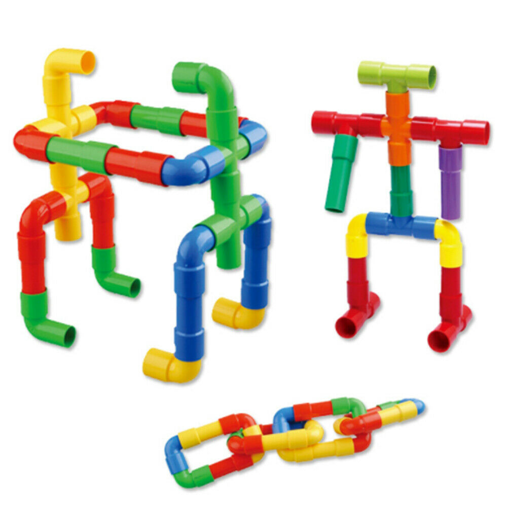 DIY Water Building Blocks Toys Pipeline Educational Toys For Kids Water Bricks