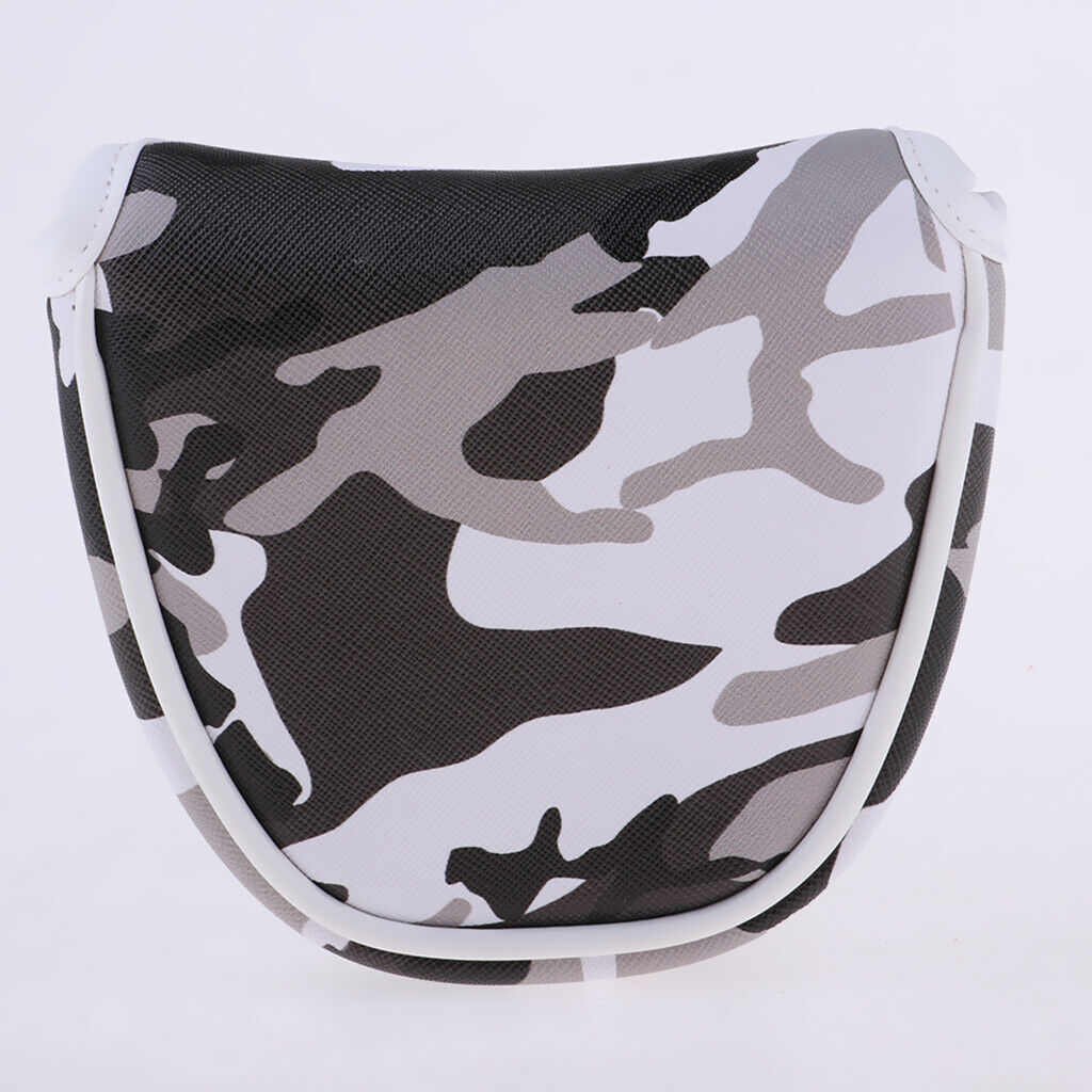 Waterproof PU Golf Putter Cover Club Mallet Putter Accessory Golf Head Protector