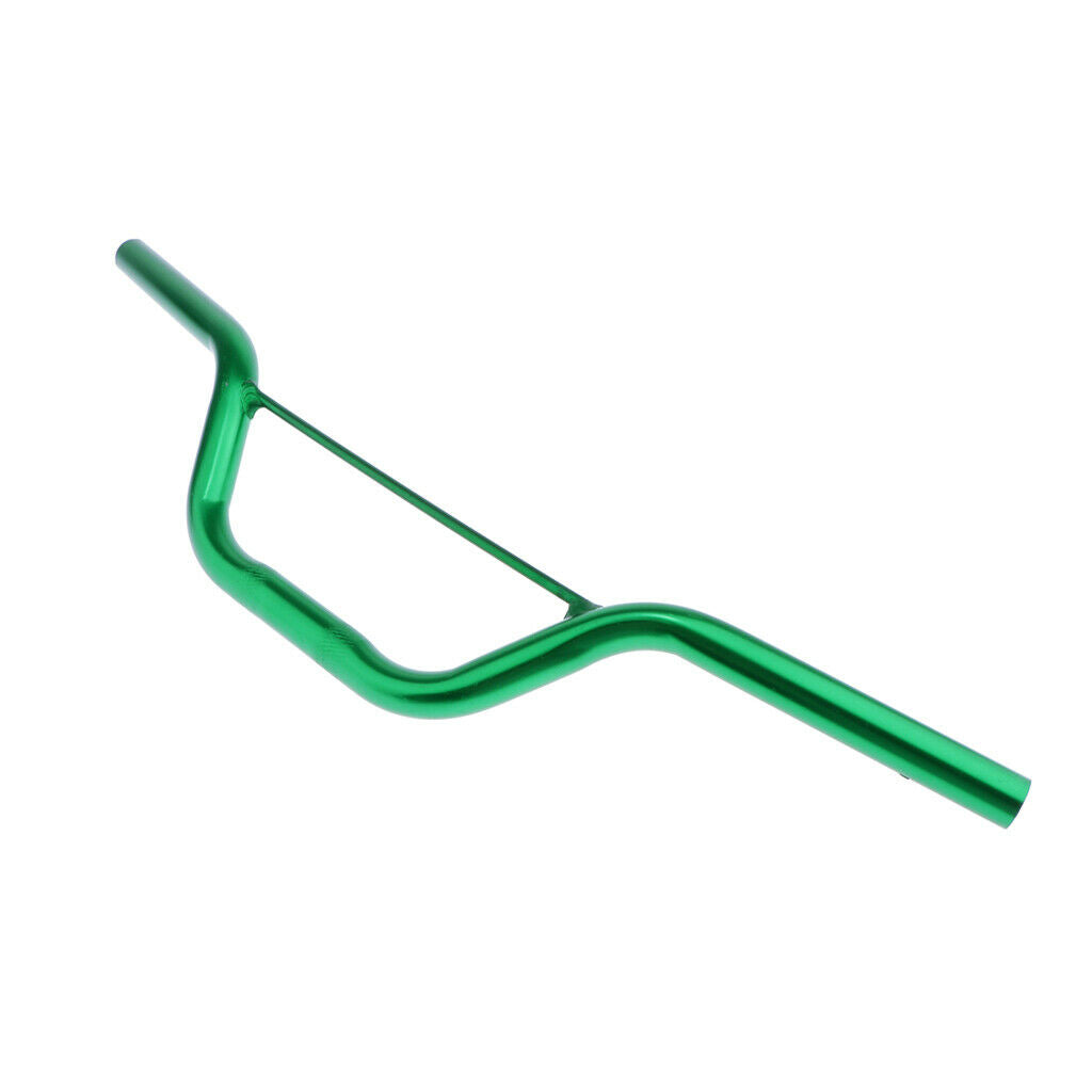 Bike Dirt Poket Cross 29 1/8in Aluminium Handlebar With Strut Green