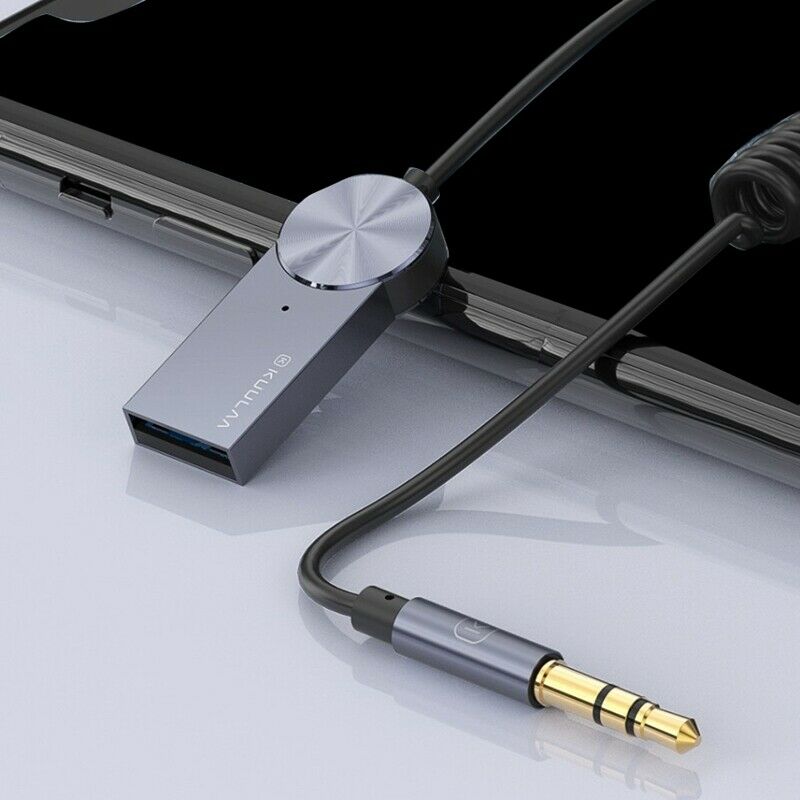 KuuLaa Bluetooth Receiver USB Aux Bluetooth Receiver Car Multi-Function 5.0 R6R3