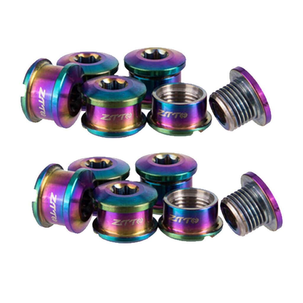 10 Pieces Titanium Bolts Screws for MTB Mountain Bike Stem  Accessories