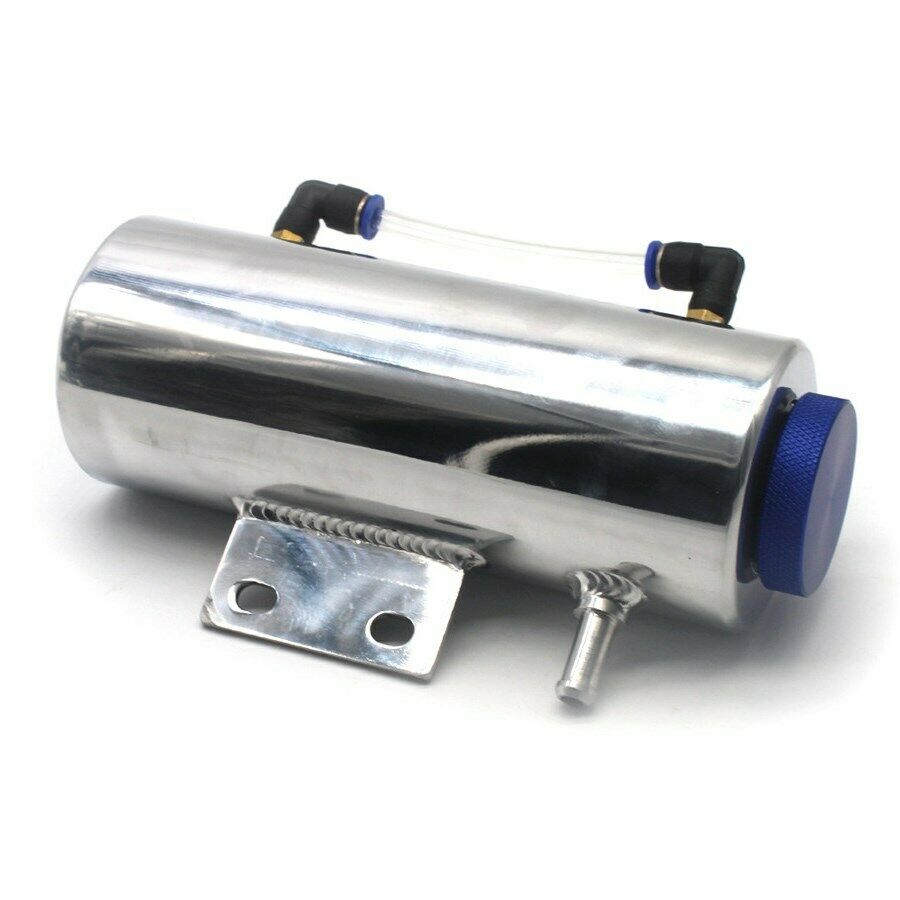 Aluminum Overflow Coolant tank Reservoir Cooling Radiator water 500ML 0.5 litres