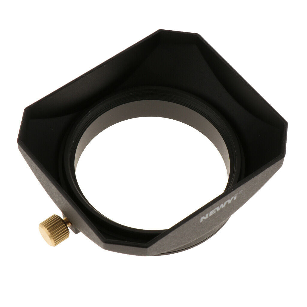 52mm Lens Hood Square for Nikon Canon  Panasonic Pentax Tarmon Olympus  Zeiss