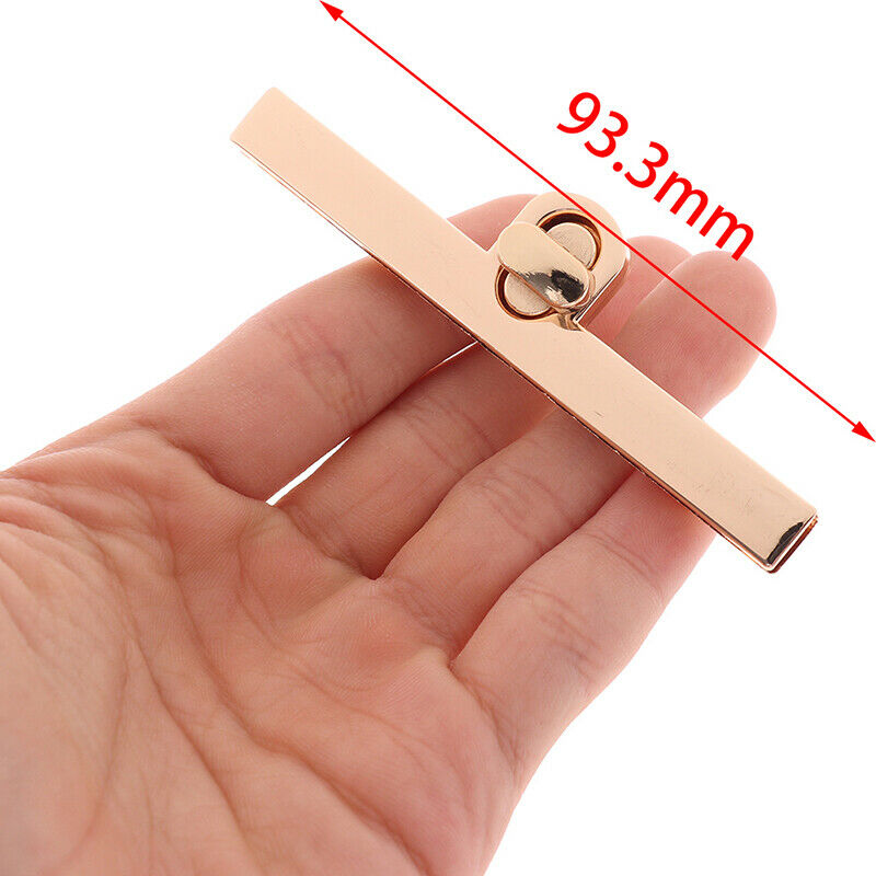 Metal Clasp Turn Locks Twist Lock For DIY Handbag Purse Lock Switch Fitti.l8