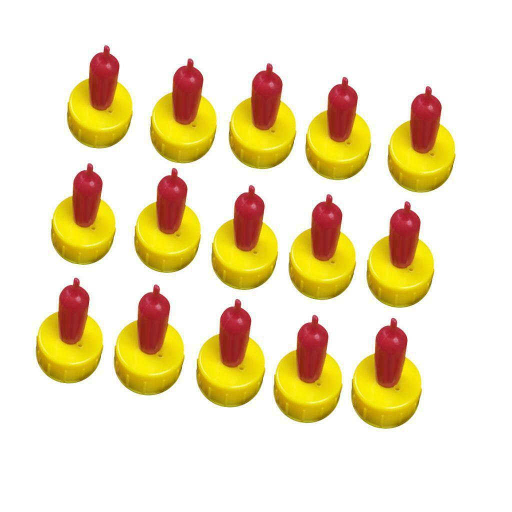 Pack of 15 Goat Drinking Bottle Nipple Sheep Lamb Dog Pet Milking Soft Teat
