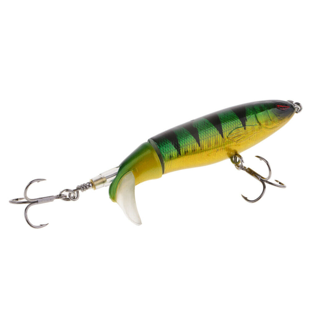 10cm Fishing Lure Baits Floating Realistic   Baits Hooks Tackle - Green