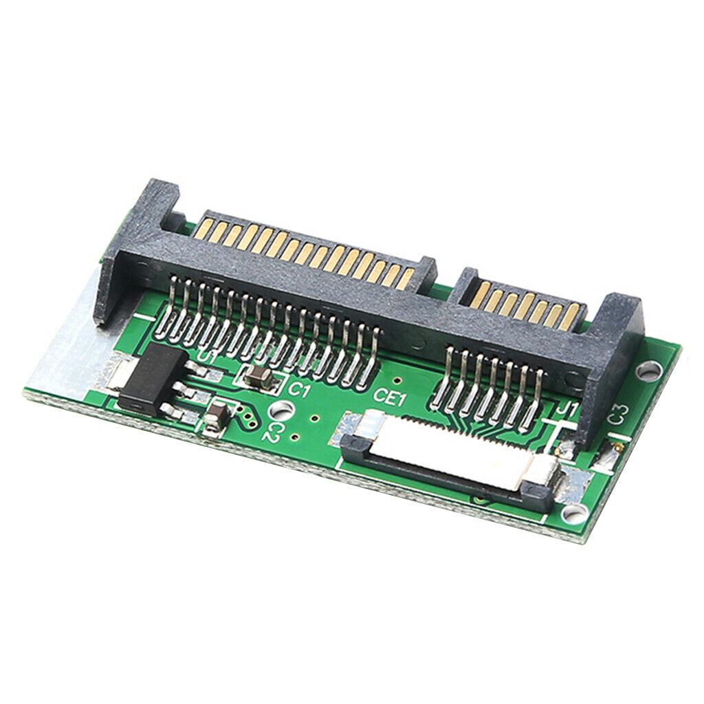3Pack 1.8" ZIF to SATA Converter,ZIF CE to 22Pin SATA Adapter with FFC Cable