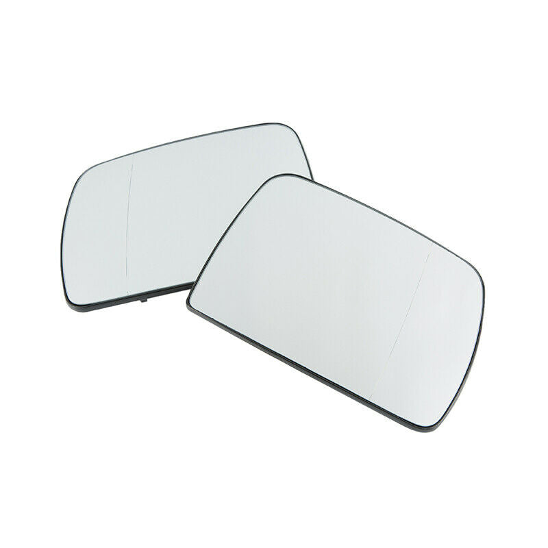 For BMW X5 E53 1999-2006 Car Door Side Wing Mirror Gass Left Right  Heated 2pcs