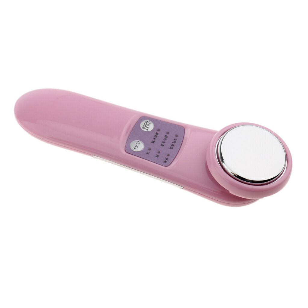 Electric Facial Cleaner Massager Heat Treatment Skin Tight Beauty Instrument