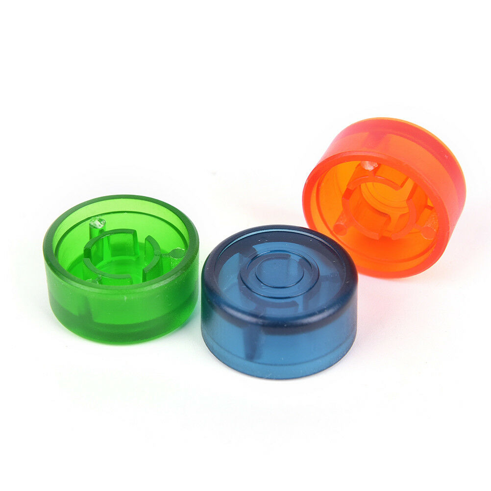 10 pcs Footswitch Topper Random Color Plastic Bumpers For Guitar Effect Pe.l8