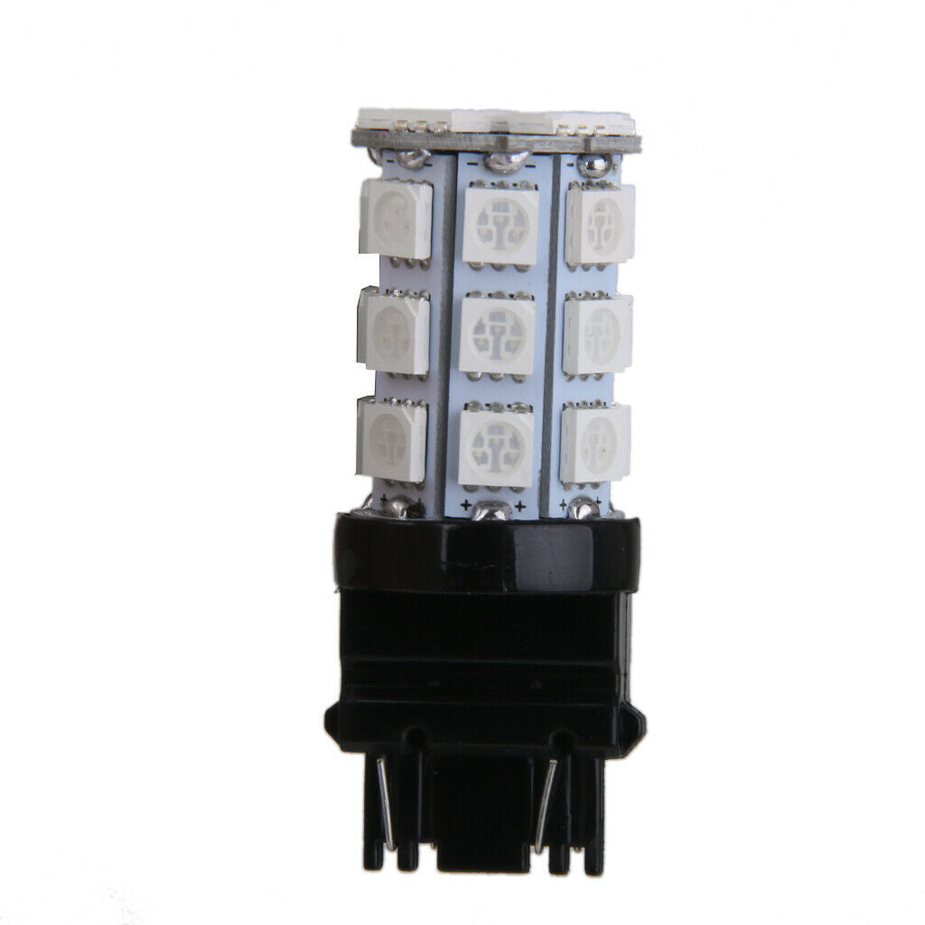T25 27 SMD 5050 LED 3157 Car Tail Brake Stop Parking Light Bulb Blue 12V