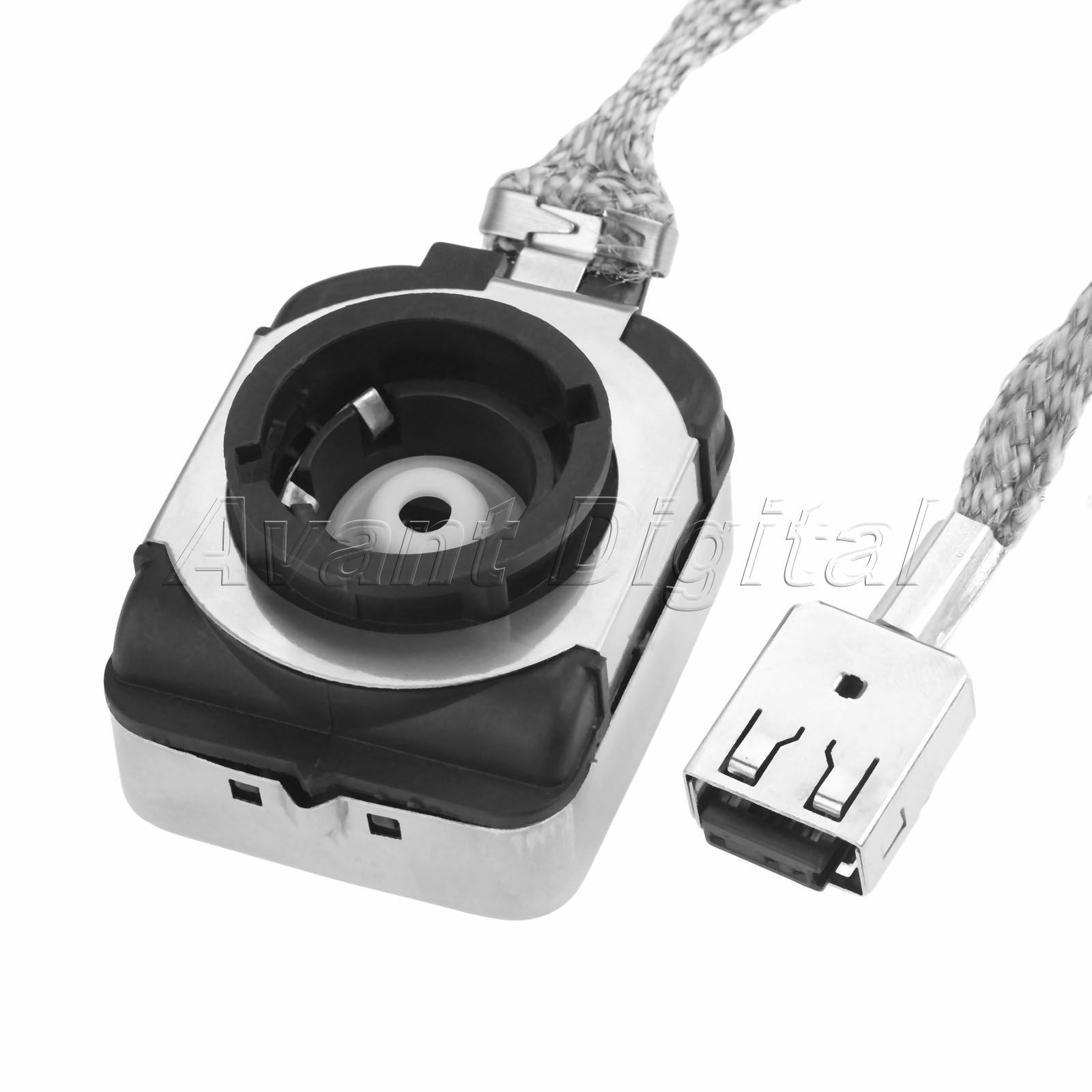 Fit For 10-13 Cadillac SRX Xenon Headlamp HID Bulb Lamp Ignitor Socket Plug Cord