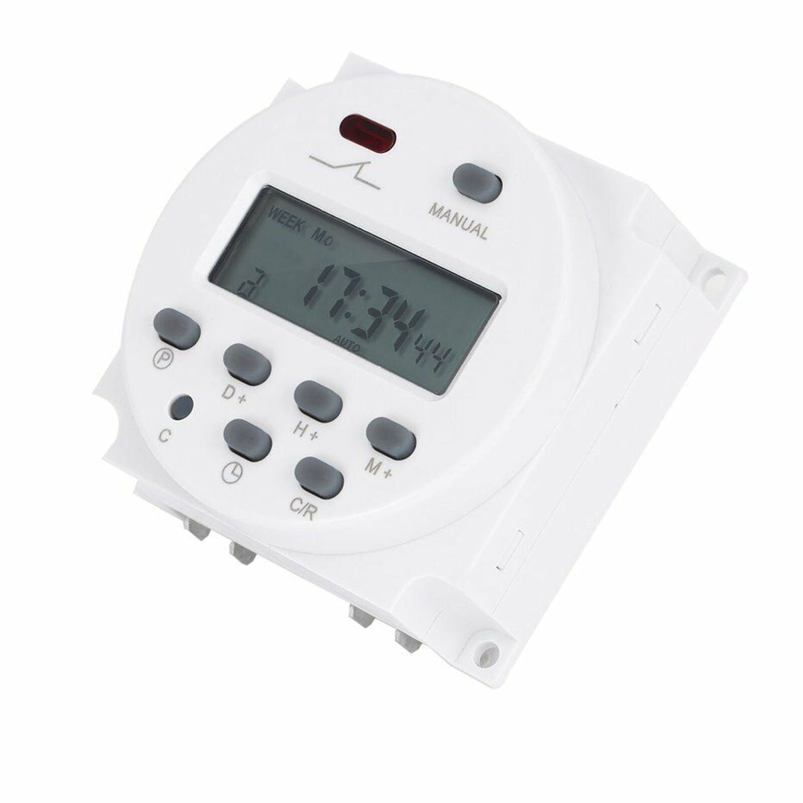 DC 12V Digital LCD Power Programmable Timer Time switch Relay 16A