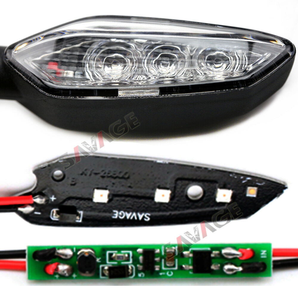 New LED Turn Signal Light Indicator Lamp For YAMAHA FZ1 FZ8 FZ6 FZ-6R FZ16