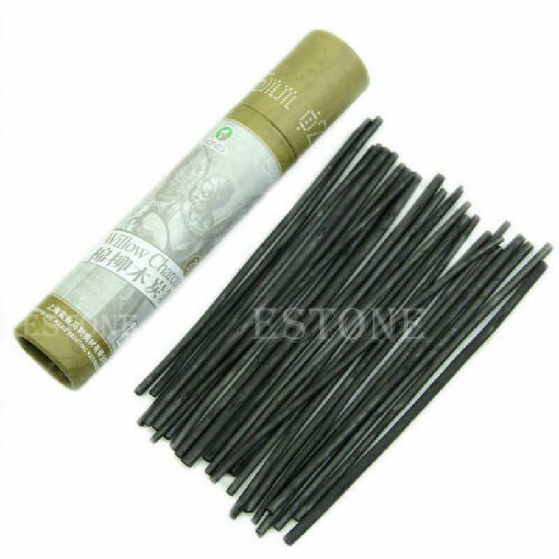25Pcs Artist For Charcoal Dark Black Pencils Oil Painting Sketch Drawing Craft