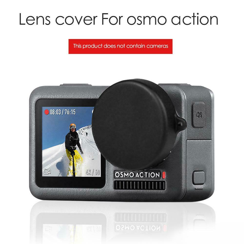 Soft Rubber Lens Protection Cover Case Cap for DJI OSMO Action Sport Camera AU