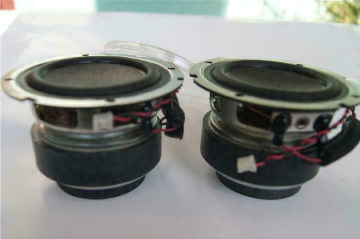 2pcs 3"inch 77MM Full frequency Bass speaker 8Ω 10W HiFi Audio Loudspeaker Parts