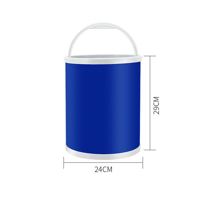 13L Bucket for Fishing Folding Car Wash Outdoor Supplies Bathroom Camp Bucket