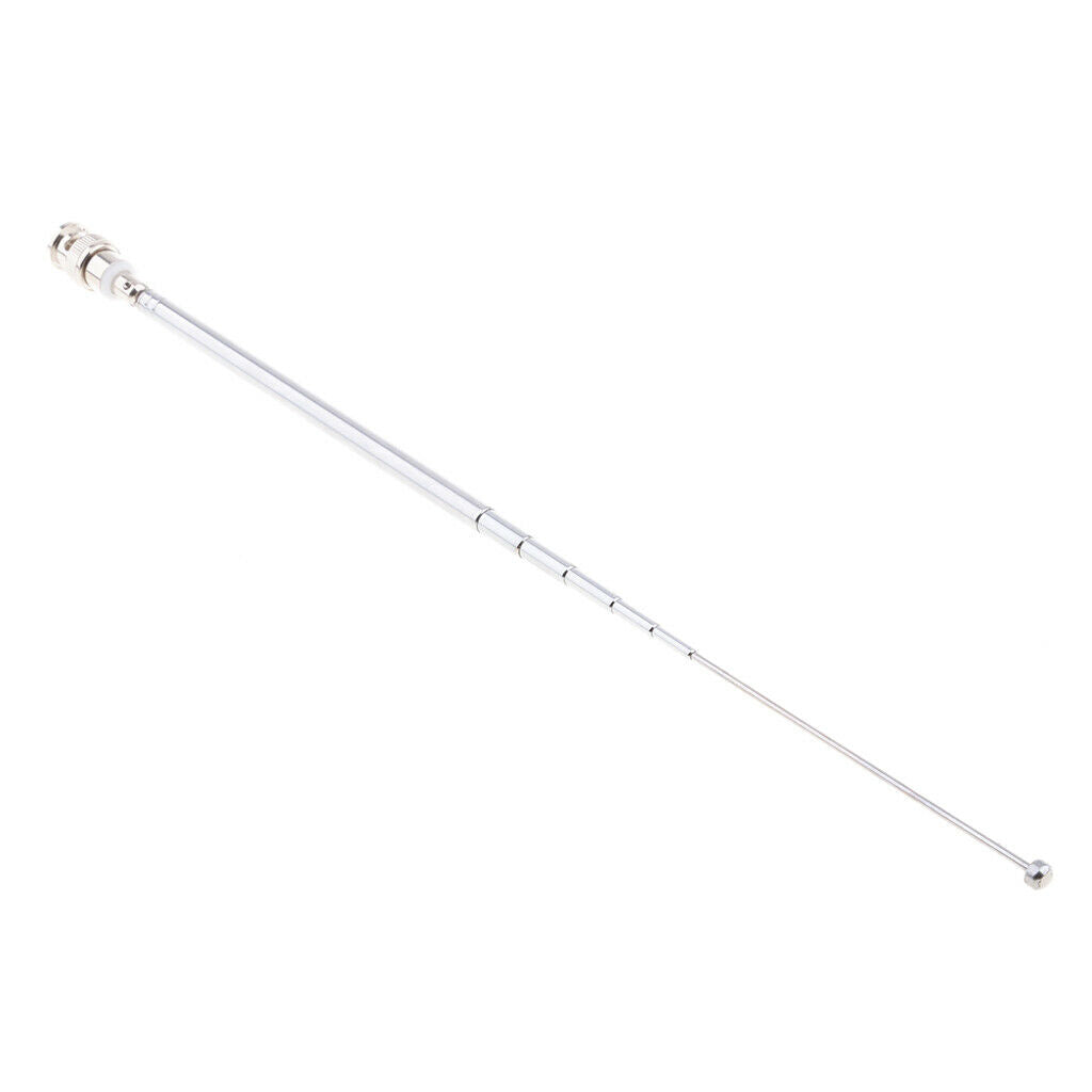 7 Sections Telescopic Antennas with BNC Connection for Portable Radio Scanners