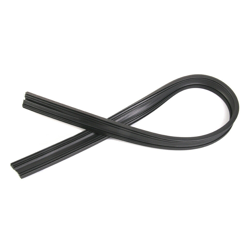 2pcs Frameless Wiper Blade Strips Replacement Insert Refill 6mm Universal