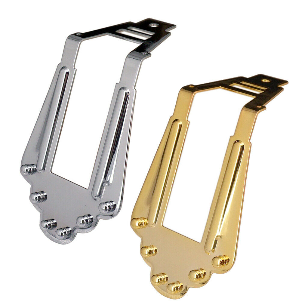 Set with 2 Guitar Bridge Tailpieces for 6-string Acoustic Electric Guitar