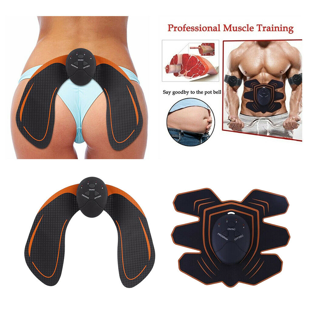 Fitness Hip Trainer Lifter Muscle Stimulator Shaper Body AB Toner Belt