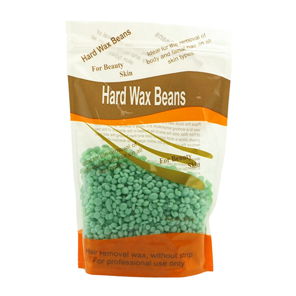 4Pcs 100g Depilatory Hard Wax Beans Waxing Pellet Painless Hair Removal