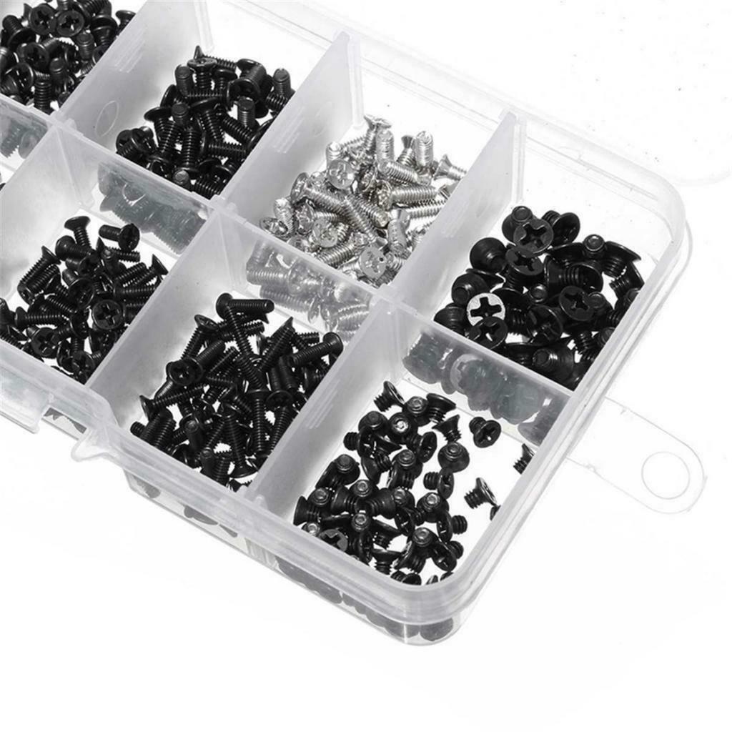 500pcs Universal Laptop Notebook Computer Screw Tool Kit Fit For Dell PC