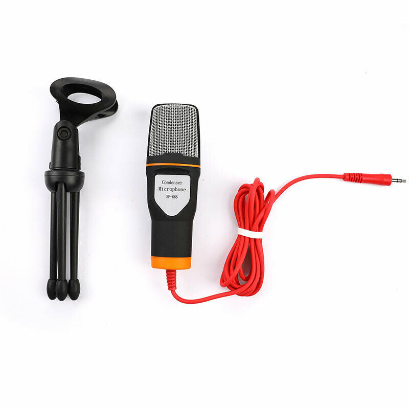 Metal USB Condenser Recording Microphone For Laptop KTV Studio Recording Vocals